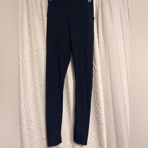 Navy blue lulelemon athletica leggings